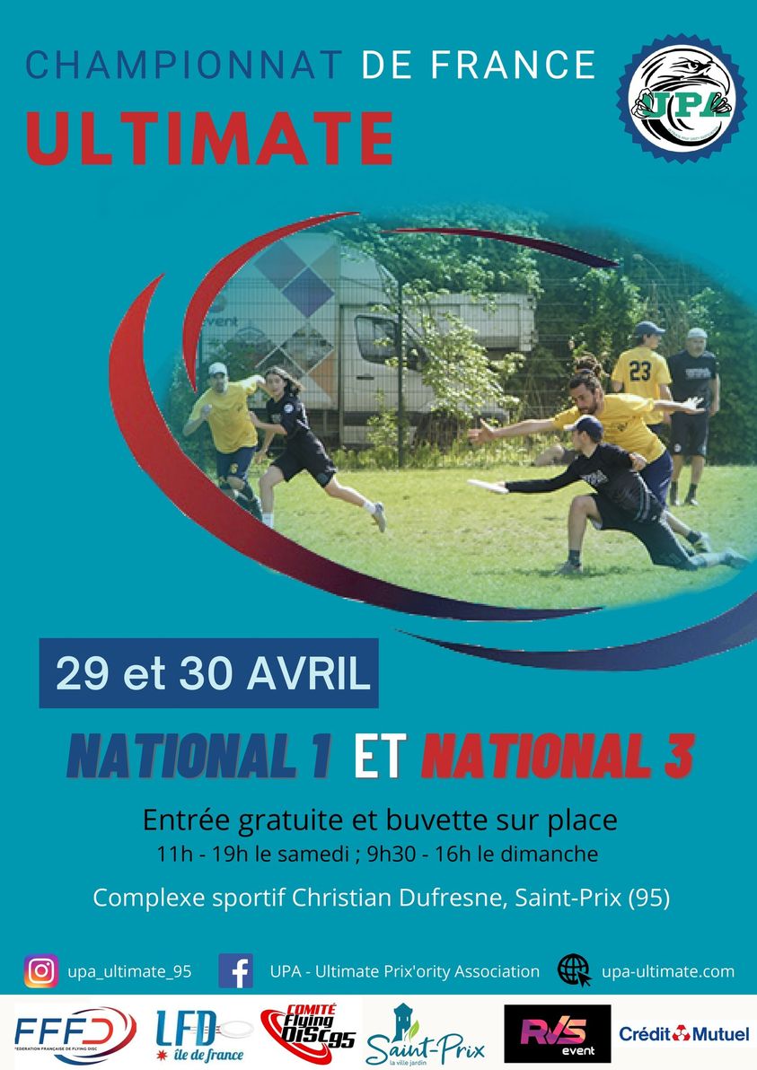 UPA ACCUEILLE LE CHAMPIONNAT DE FRANCE OUTDOOR ! Bienvenue sur le site de la Ville de SaintPrix
